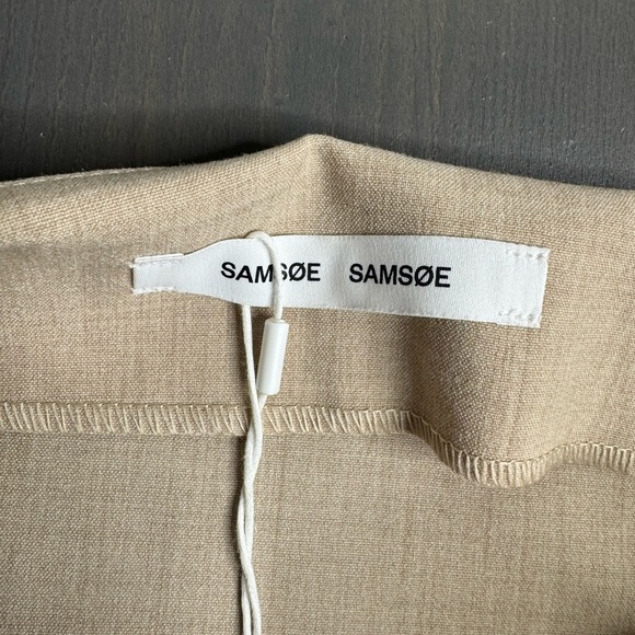 Samsoe Samsoe Milani Khaki Wrap Skirt NWT - Picture 7 of 13